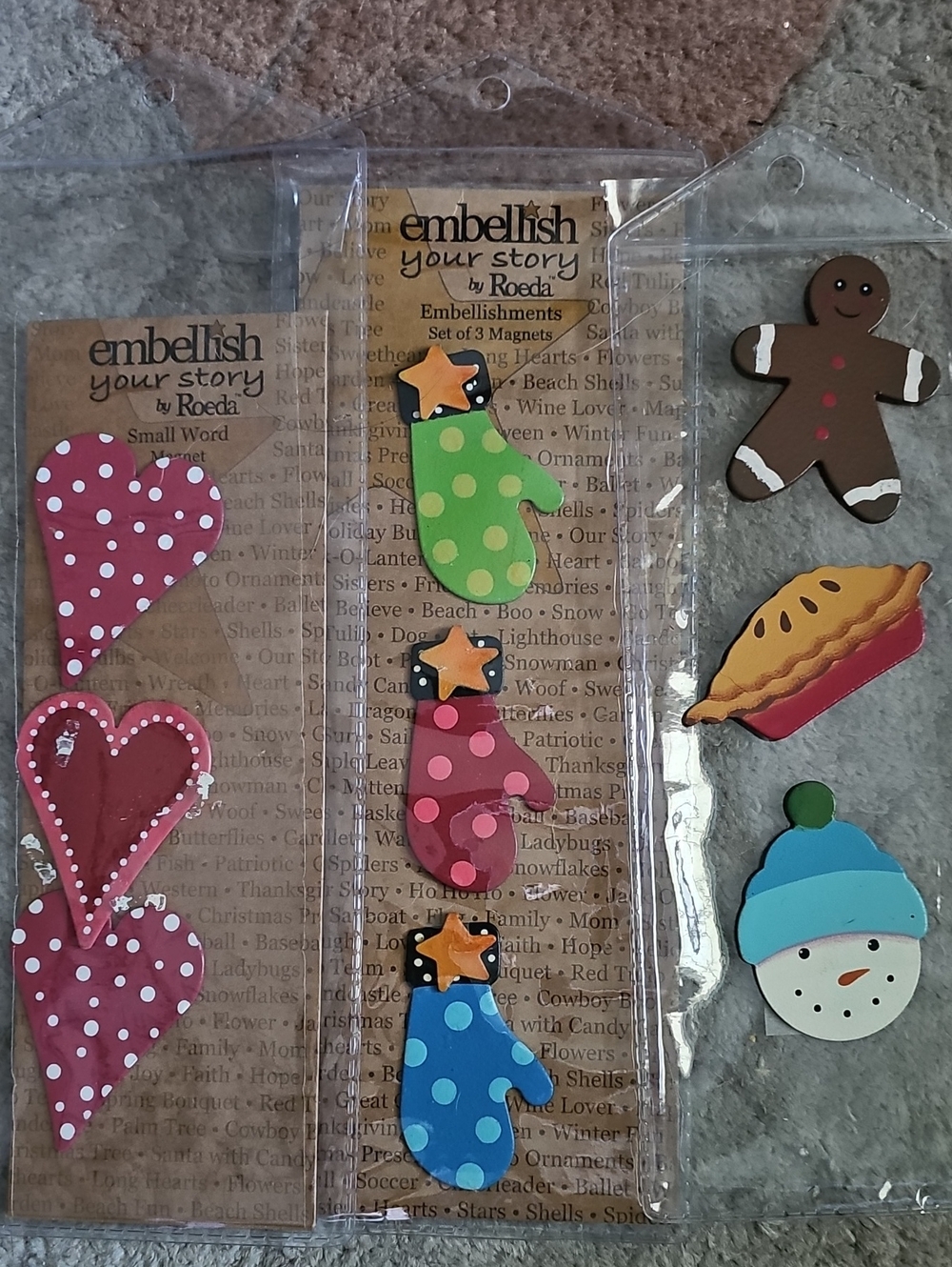 Embellish Your Story by Roeda Kids Decorative Magnets - Assorted Colors